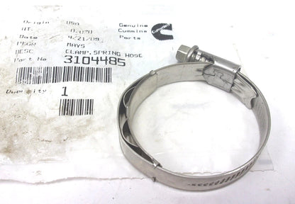 High Pressure Spring Hose Clamp for Cummins (3104485)