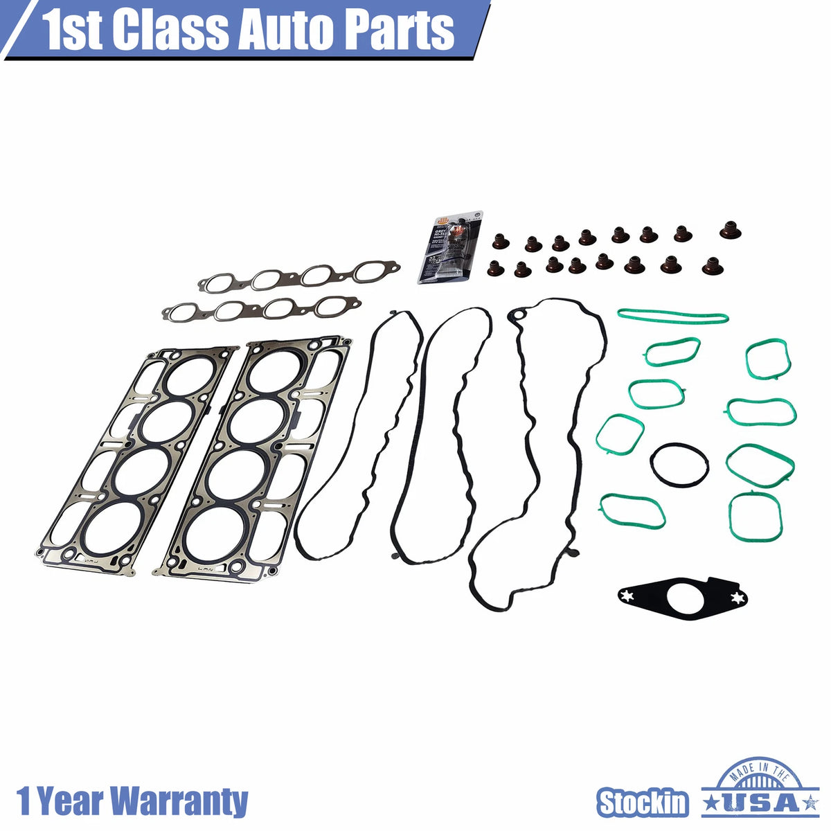 Engine Cylinder Head Gasket Set for Chevy Suburban Tahoe Silverado GMC (VIN C)