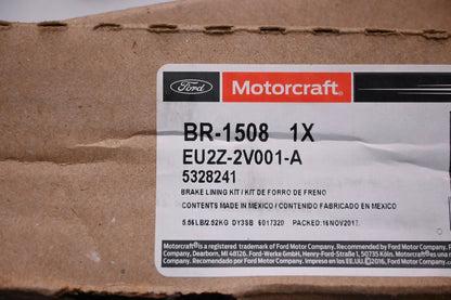 Front Disc Brake Pad Kit for Motorcraft BR-1508, EU2Z-2V001-A, 5328241