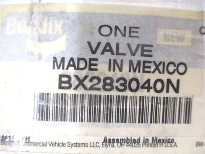 Genuine Bendix TW-3 Flipper Control Valve for 283040N BX283040N