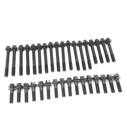SBC Small Block Aluminum Steel Head Bolts for Chevrolet SBC 350 383 400 (1969–1995)