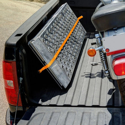 Aluminum 8' Arched Folding Motorcycle Ramp for Big Boy MF1-9619-EZ
