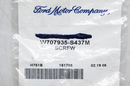 3X Hex Head Screws for Ford W707935-S437M