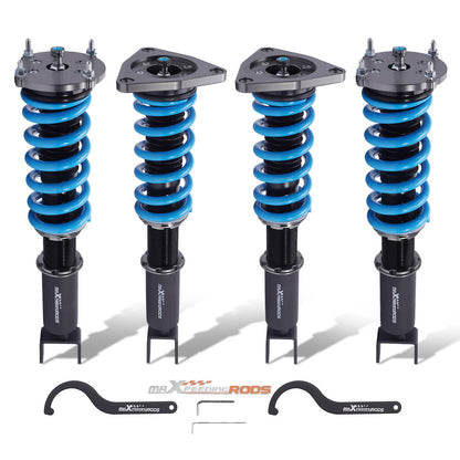24 Level Adjustable Coilover Shocks Kit for Audi A8 Quattro (2004–2010)
