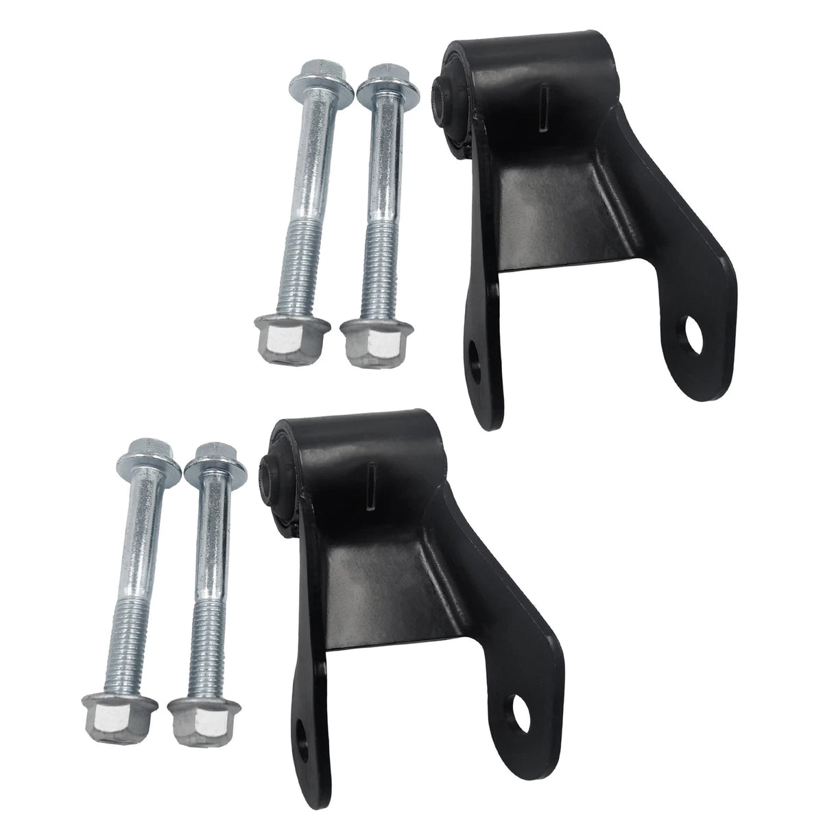 2X Leaf Spring Rearward Shackle Bracket Kit for GMC Sierra 1500 (1999–2013) 722029
