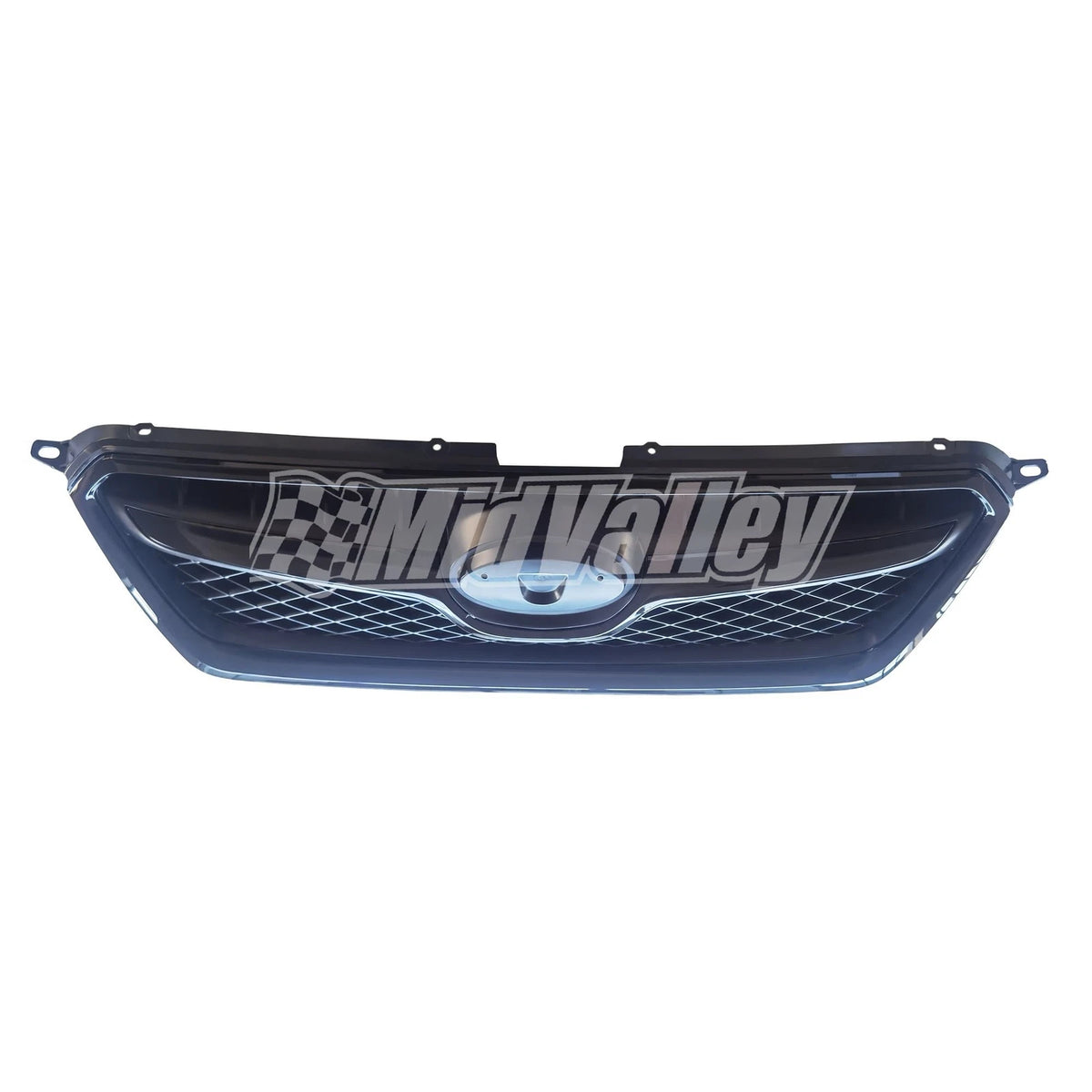 Grille Assembly for Subaru XV Crosstrek (2013–2015) Glossy Black Trim