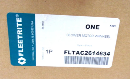 Blower Motor with Wheel for NCV3 (2018–2023) FLTAC2614634 8EW-351-034-071 L6098