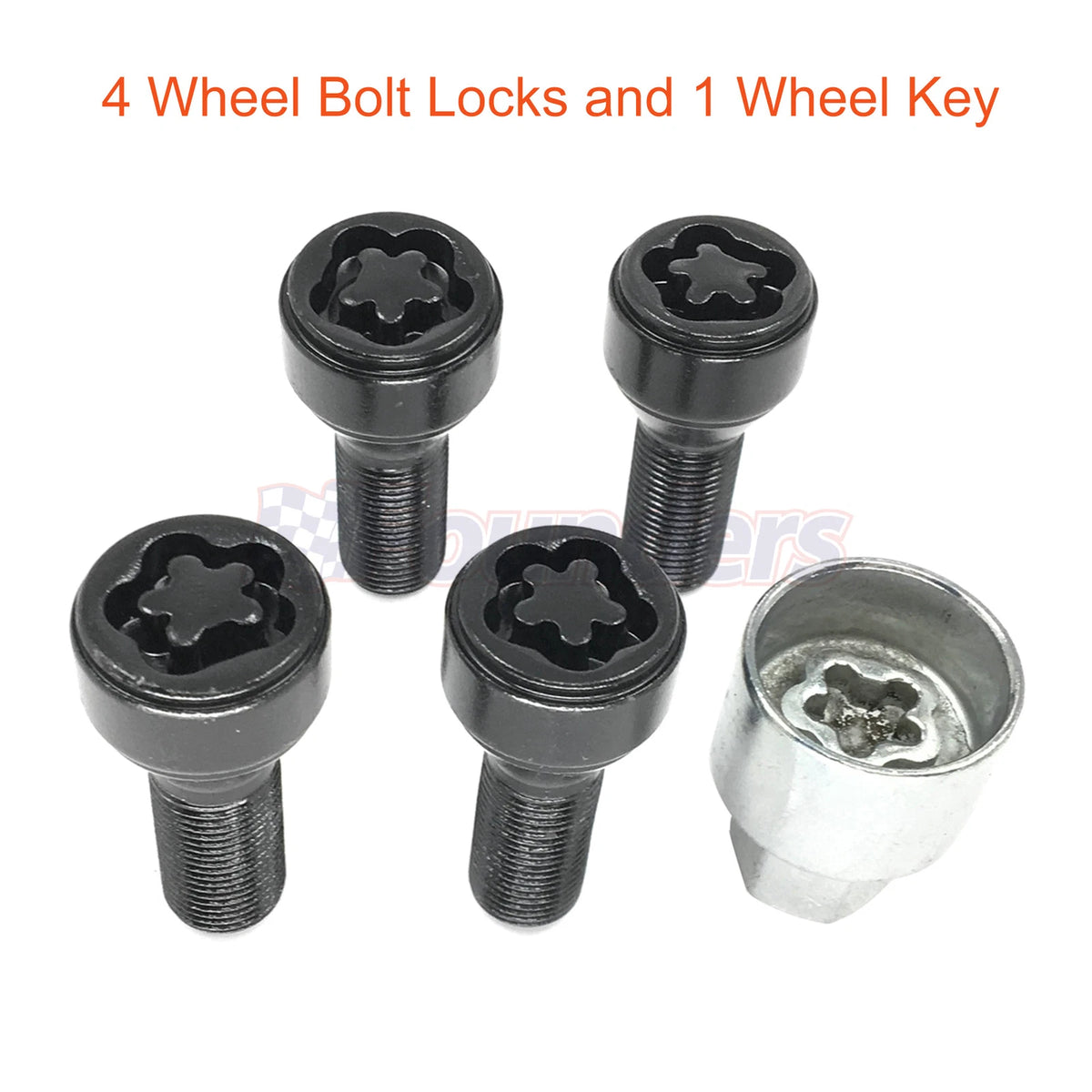 Wheel Stud Bolt Locks for BMW 2 3 4 5 6 Series (E70 E71 F10 F30 F22 F32 G11 F01)