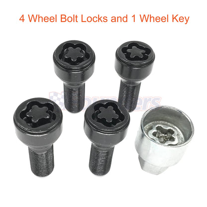 Wheel Stud Bolt Locks for BMW 2 3 4 5 6 Series (E70 E71 F10 F30 F22 F32 G11 F01)