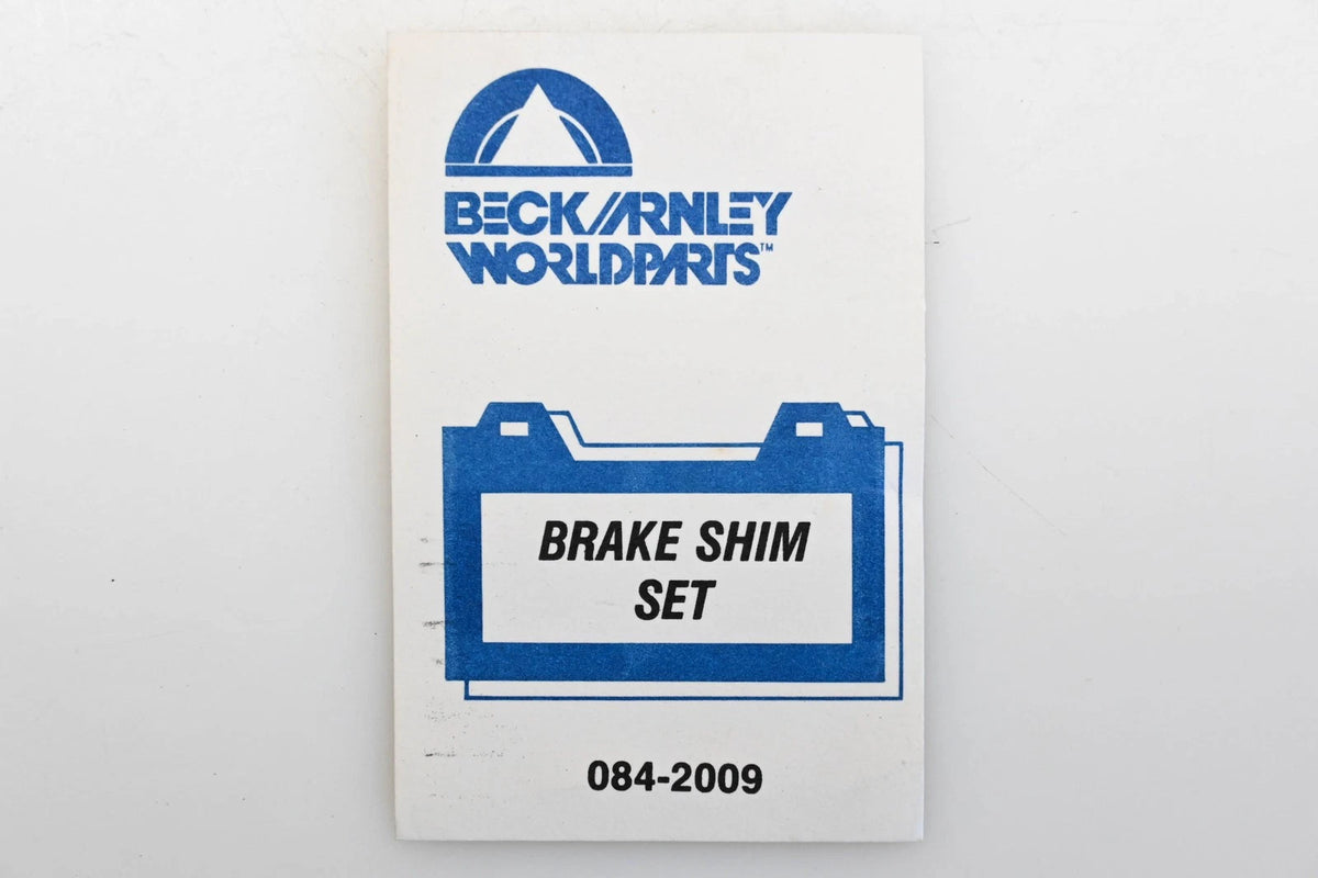 Brake Pad Shim Kit for Beck/Arnley (084-2009)