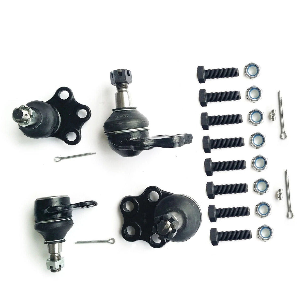Set of 2 Front Upper & Lower Ball Joints for Dodge Ram 1500 2WD (2002–2008) K7365, K7366