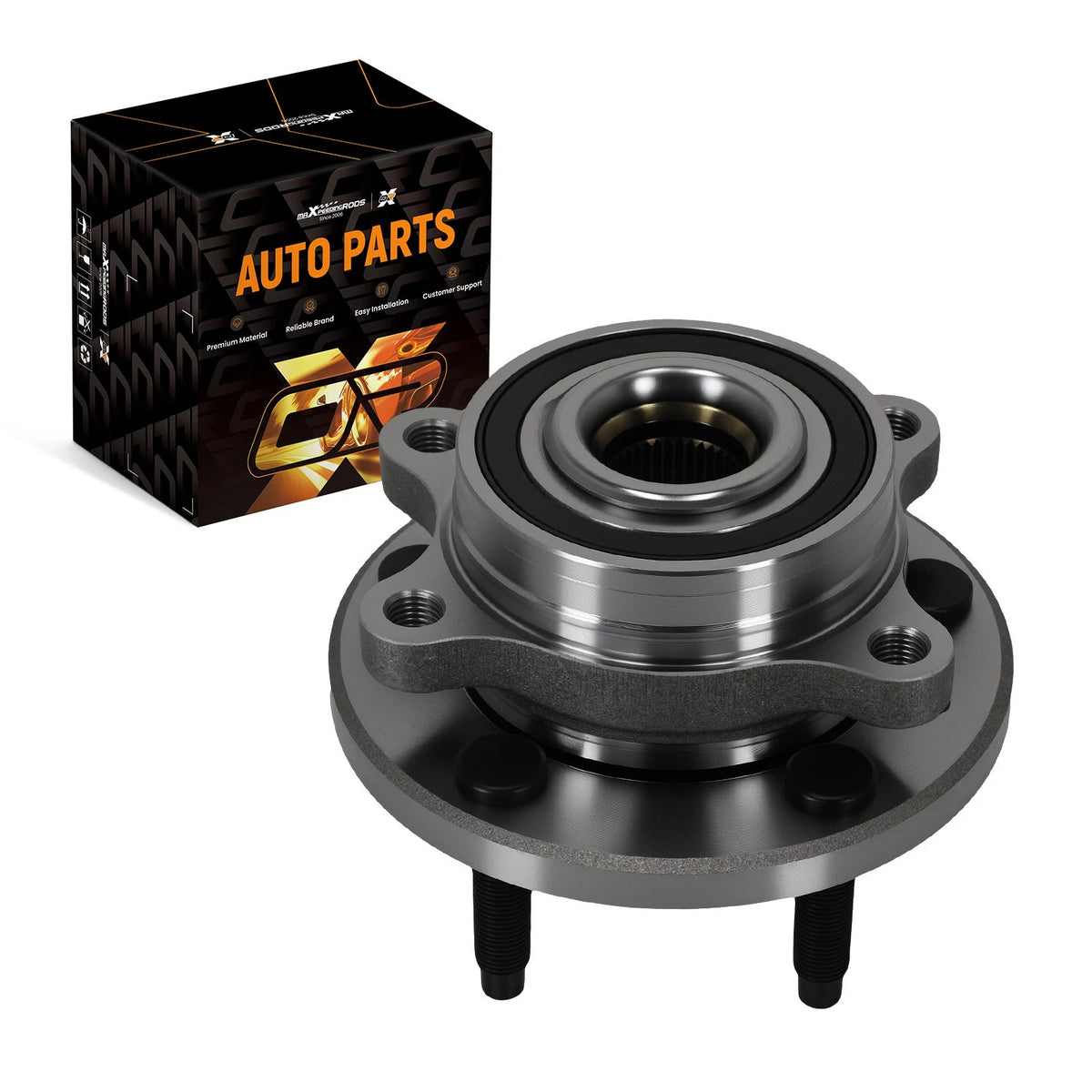 5-Bolt Rear Wheel Hub Bearing for Ford Edge Taurus MKT (2007–2019) 513275 ABS