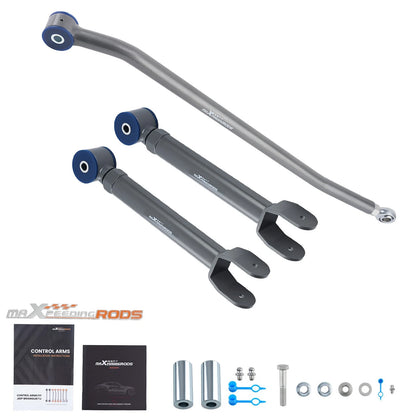 Front Adjustable Track Bar + Control Arms for Jeep Grand Cherokee WJ (1999–2004)