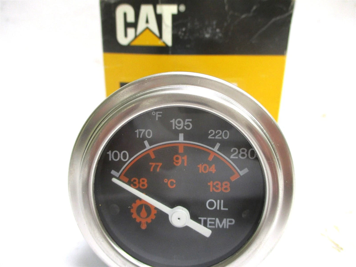 Engine Oil Temperature Gauge 280°F for Caterpillar (8T-6296, 06346-14)