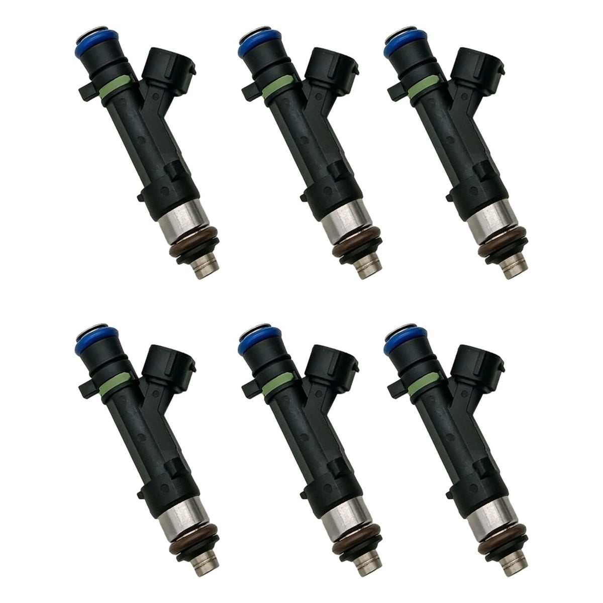 Set of 6 Fuel Injectors for Mitsubishi Montero Sport, Outlander (2003–2015) 1465A080