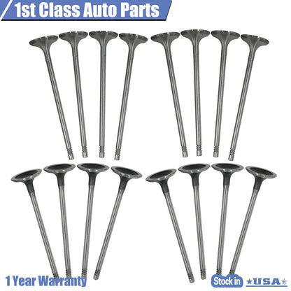 16PCS Intake Exhaust Valves Kit for Mini Cooper S R56 (2007–2013) Turbo