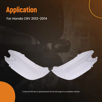 Clear Headlamp Lens Cover Pair for Honda CR-V (2012–2014)
