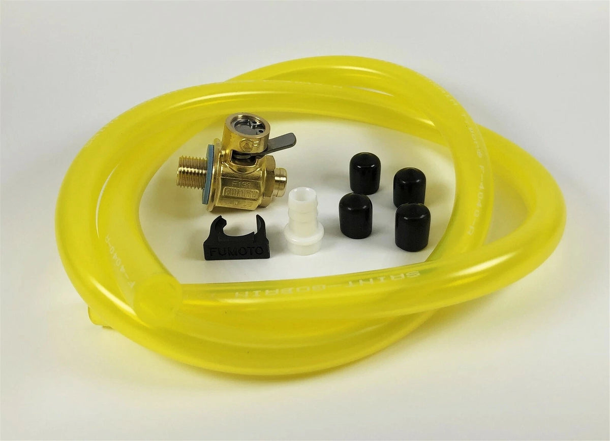 Fumoto F107S Oil Drain Valve with HD Pro Hose Kit for Fumoto S & SX (Nipple)