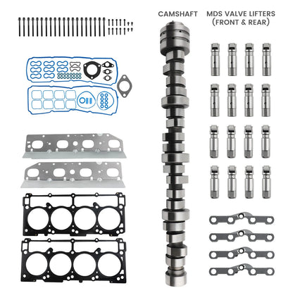 MDS Lifters & Head Gaskets & Camshaft Kit for Chrysler 300 5.7L Hemi (2009–2015)