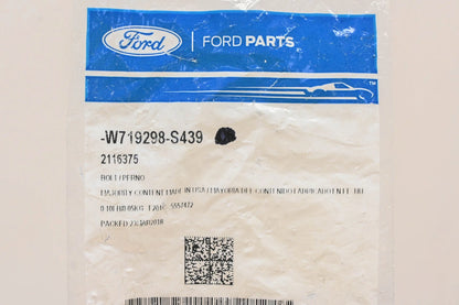 2X OEM Bolts for Ford W719298-S439 (NOS)