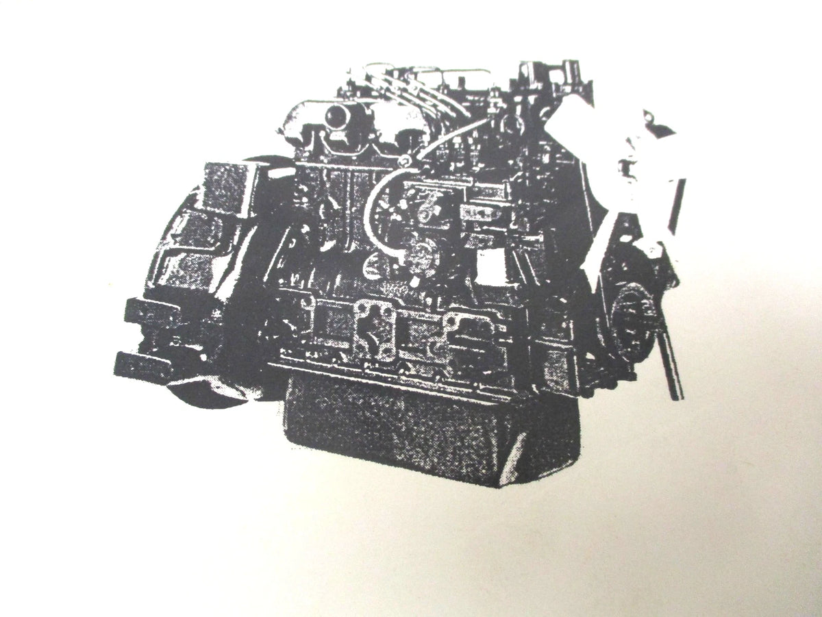 Illustrated Parts List for Kubota VH1100-B-SAE-1,2 Diesel Engine (97898-50540)