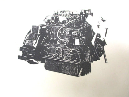 Illustrated Parts List for Kubota VH1100-B-SAE-1,2 Diesel Engine (97898-50540)