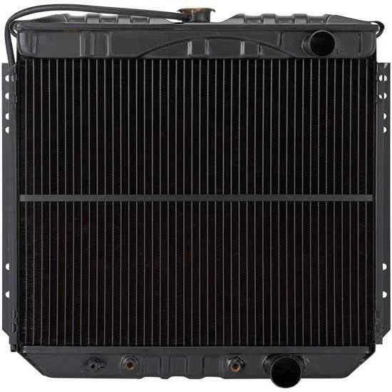 2 Row Copper Brass Radiator for Ford Mustang (Fits Auto Trans)