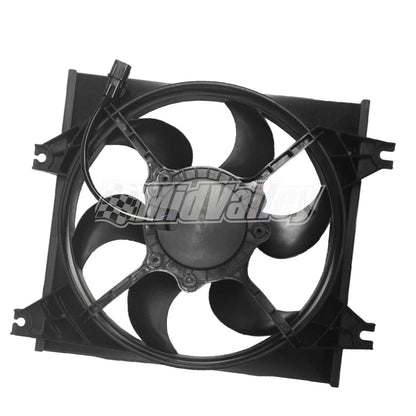 A/C Condenser Cooling Fan Assembly RH for Hyundai Accent (2000–2005)