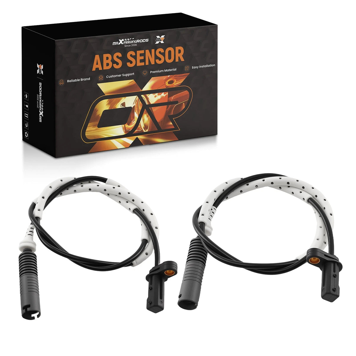 2x ABS Sensor Rear for BMW 128i 323i 325i 328i 330i 335d (2008–2013) 34526760425