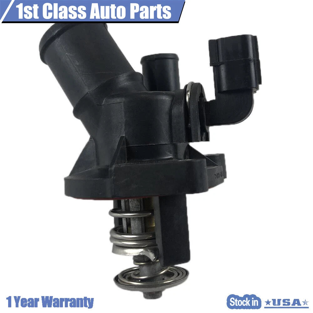 Thermostat w/ Housing Assembly for Ford Focus Ranger 2.3L 2.0L (2000–2007) [1S7Z8575AG]