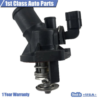 Thermostat w/ Housing Assembly for Ford Focus Ranger 2.3L 2.0L (2000–2007) [1S7Z8575AG]