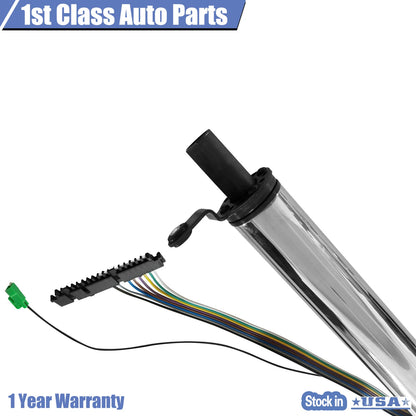 30" Tilt Steering Column with Wheel Adapter for Auto (Chrome)