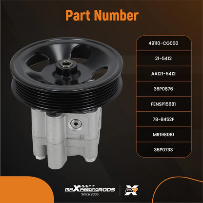 Power Steering Pump for Infiniti FX35 (2003–2008) V6 3.5L