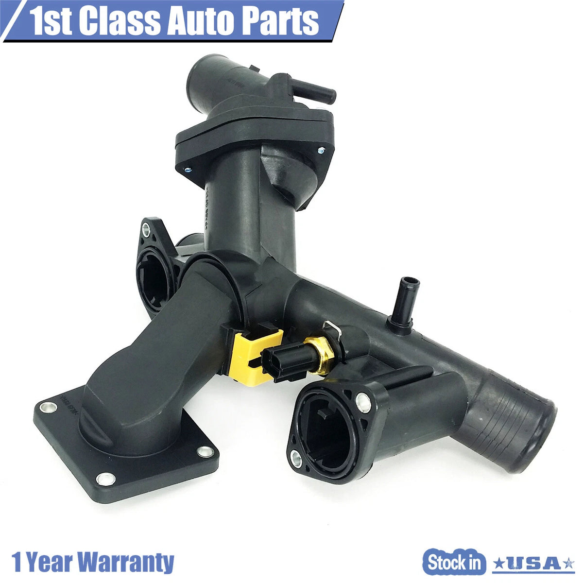 Thermostat Housing Assembly for Land Rover LR3 Range Rover Sport (2005–2009) 4H23-8A504-AC