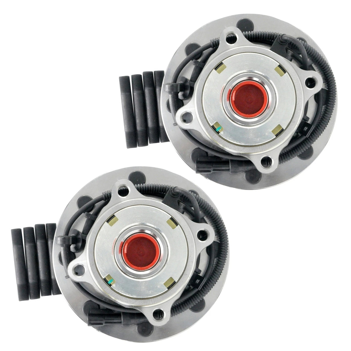 Set of 2 Front Wheel Hub Bearings for Ford F-250 F-350 F-550 Super Duty