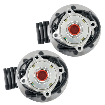 Set of 2 Front Wheel Hub Bearings for Ford F-250 F-350 F-550 Super Duty