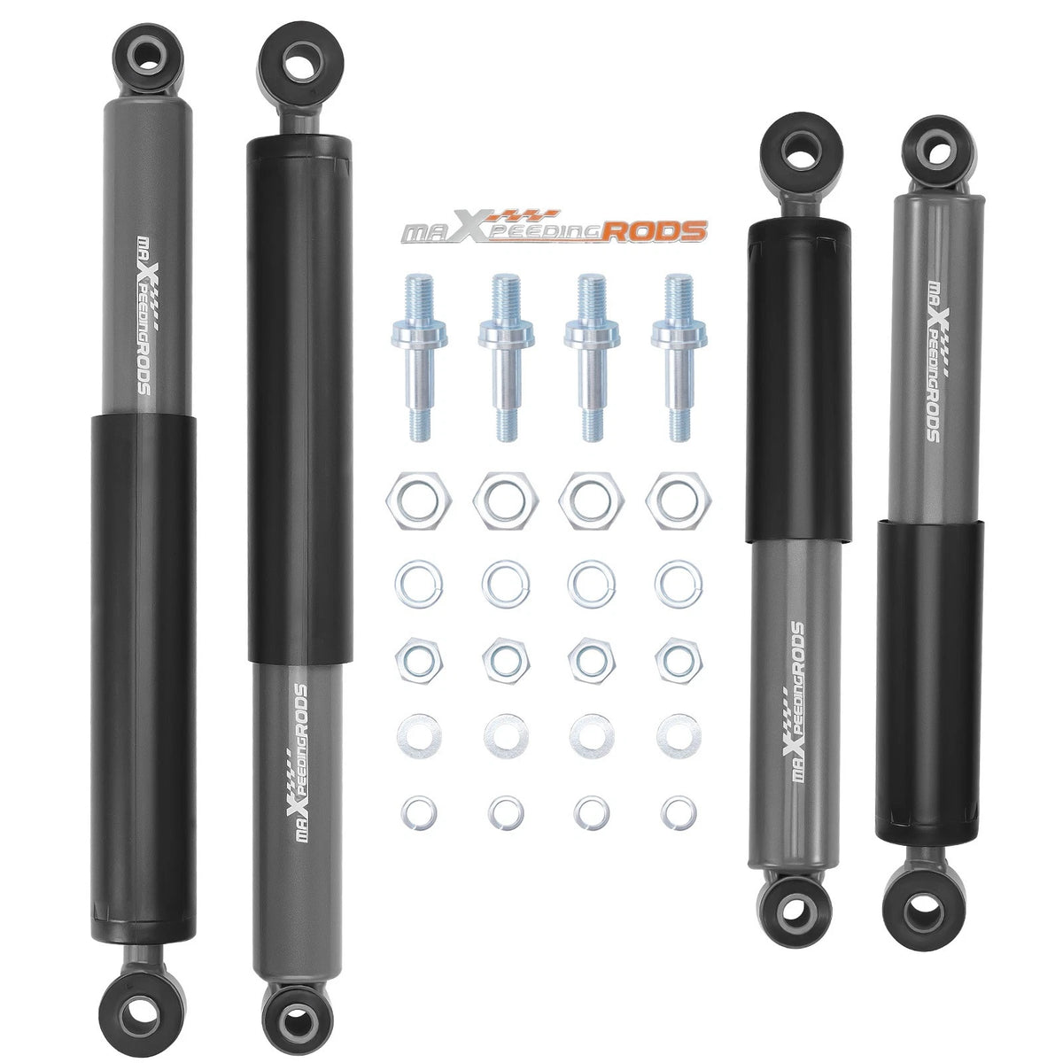 Lowering Shock Kit for Chevy GMC C10 (1973–1987) 2-5" Front & 4-7" Rear