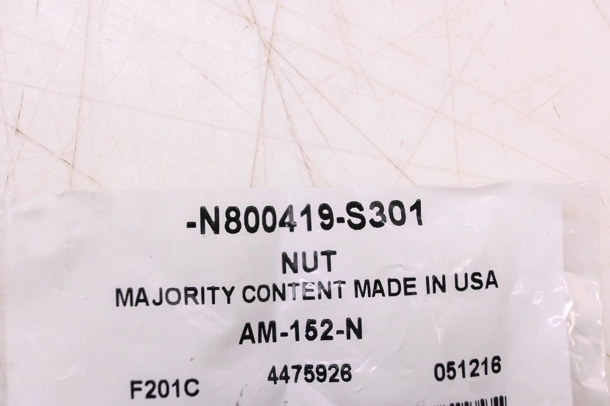 Hex Nut for Ford (N800419-S301)