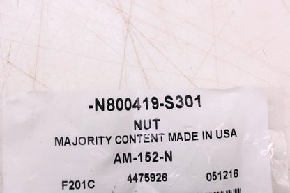 Hex Nut for Ford (N800419-S301)