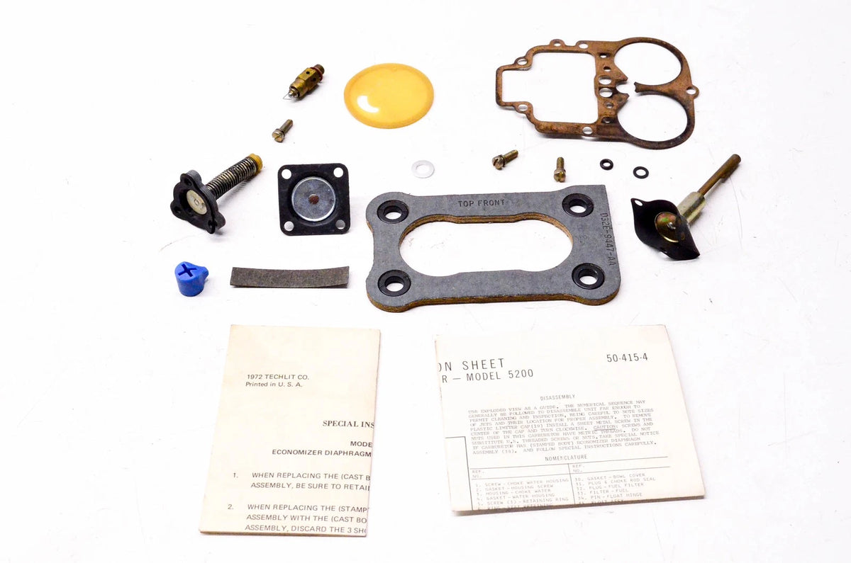 Carburetor Tune-Up Kit for Motorcraft CT-858A, DIFZ-9A586-D, D1FZ-9A586-D