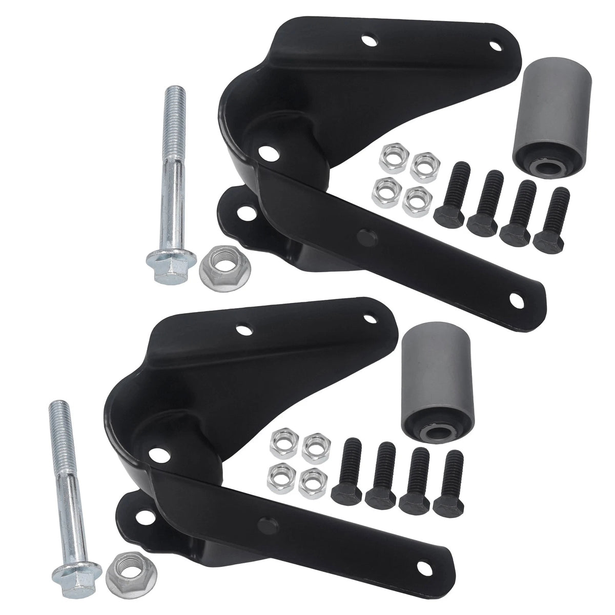 2X Front Leaf Spring Shackle Bracket Kit for Ford F-150 (1980–1996) 722002