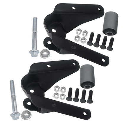 2X Front Leaf Spring Shackle Bracket Kit for Ford F-150 (1980–1996) 722002