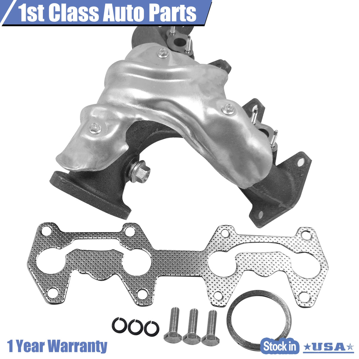 Exhaust Manifold for Chevrolet S10 Pickup GMC Sonoma (2000–2003) 674-675 24577360