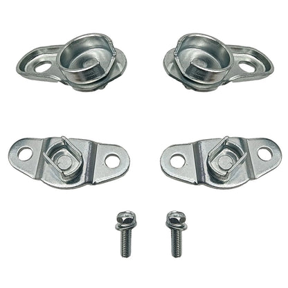 Set of 4 Tailgate Bed Hitch Side Hinges 15660003 for Chevy S10 GMC Sonoma (1994–2004)