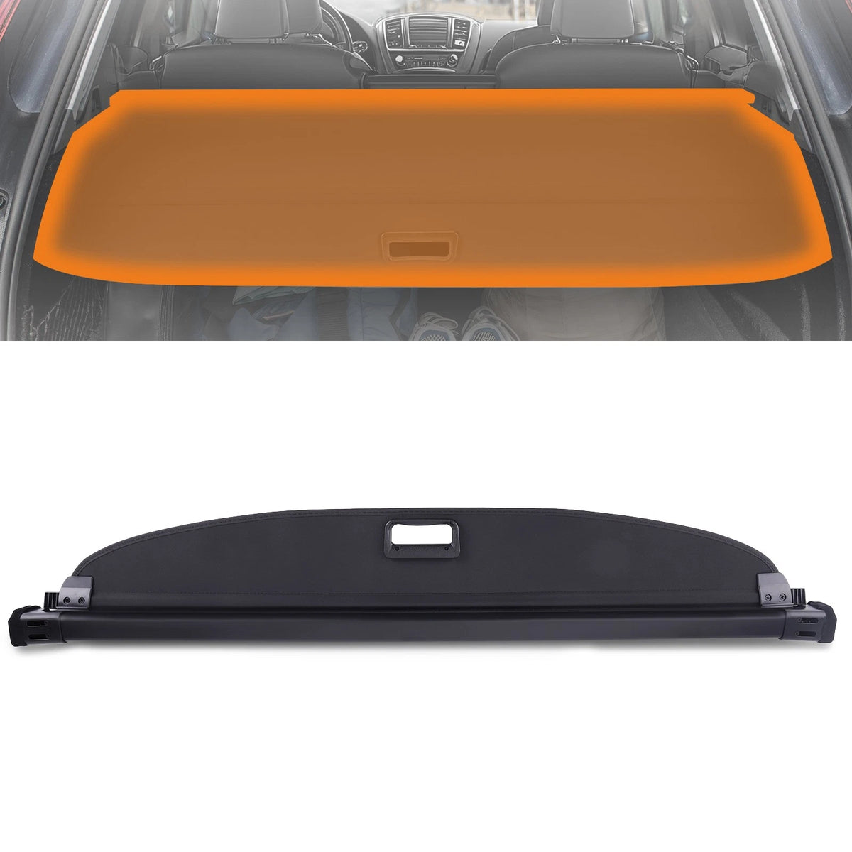ABS Retractable Cargo Cover for Volkswagen Atlas Cross Sport (2020–2025)
