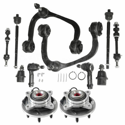 Control Arm Kit with Wheel Bearing & Hub for Ford F-150 4WD (2004–2005)