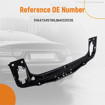 Front Radiator Frame Mount for BMW 320i 328i (2012–2018) 51647245786 Black