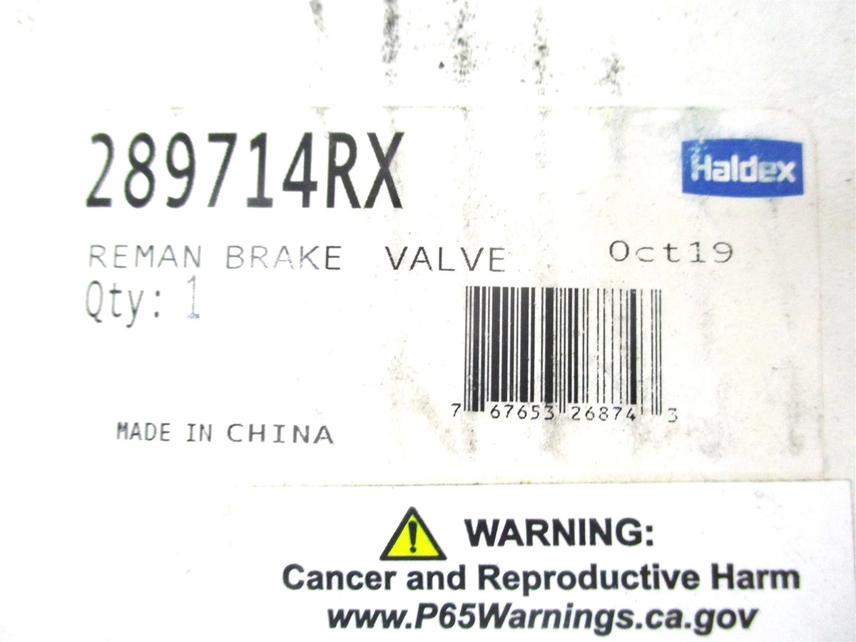 Haldex Reman QR-1C Quick Release Valve for Bendix (289714)