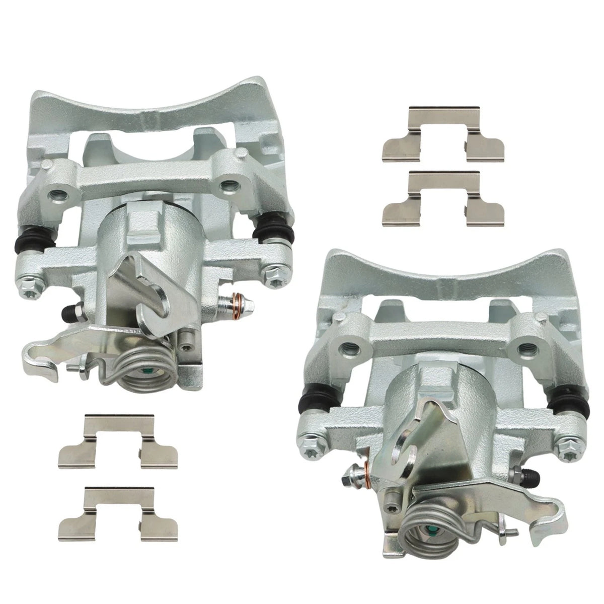 2X Rear Brake Caliper w/ Bracket for Ford Mustang (2005–2014)