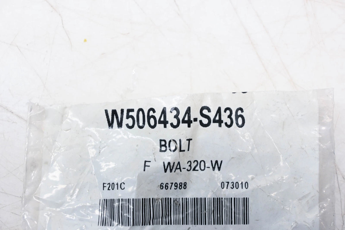 Set of 4 OEM Ford W506434-S436 Bolts for Ford
